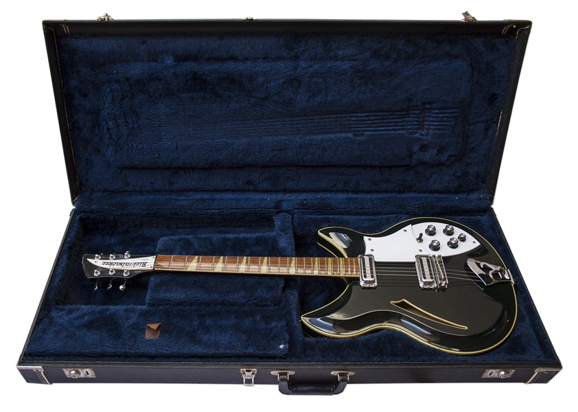 Rickenbacker 1988 Guitar, Model 381V69 in Jetglo -- In Hardshell Rickenbacker Case